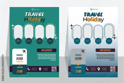 Travel flyer for-0020 ai