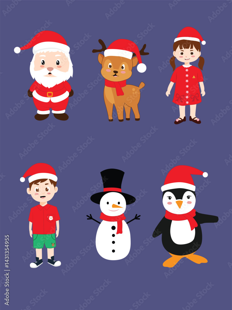 CHRISTMAS DESIGN ELEMENT VECTOR ILLUSTRASI CHRISTMAS DESIGN ELEMENT VECTOR ILLUSTRASI