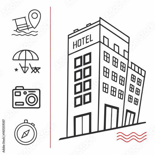 vector illustration of a house