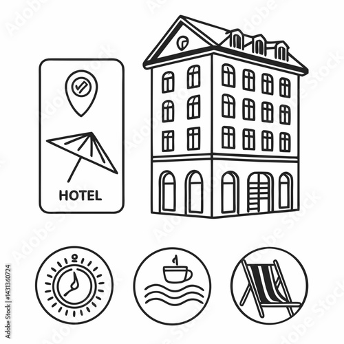 vector illustration of a house