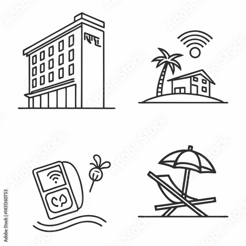 vector illustration of a house