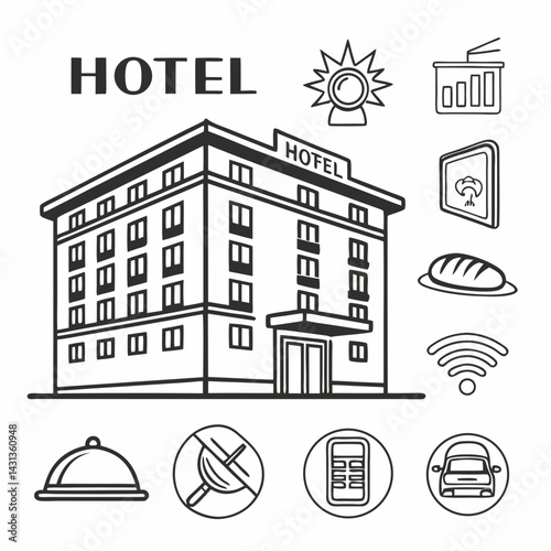 vector illustration of a house