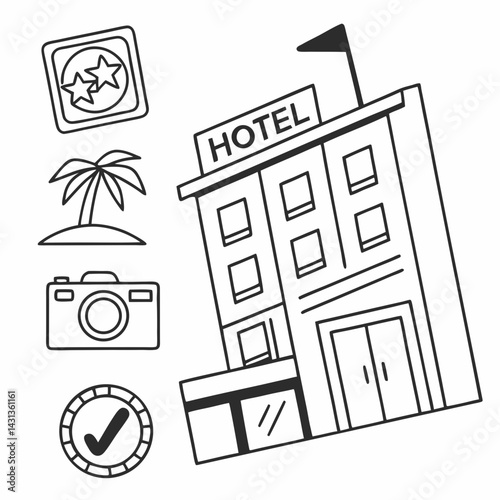 vector illustration of a house