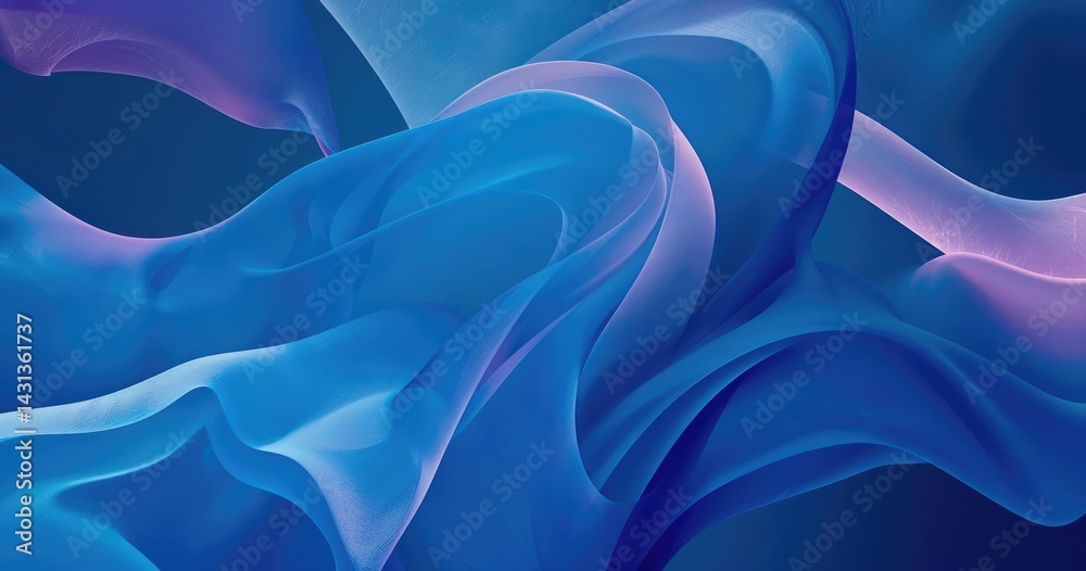 Fototapeta premium abstract ios wallpaper minimal blue