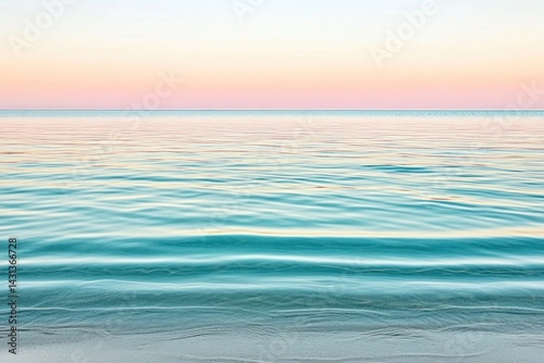 Wallpaper Mural Calm ocean sunset, tranquil beach scene, peaceful waves, travel, relaxation Torontodigital.ca