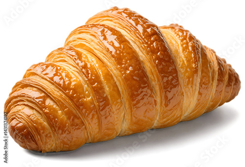 croissant isolated on white background