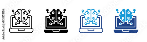 Brain Computer Interface Icon