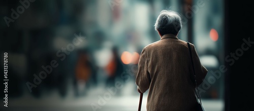 高齢の日本人女性