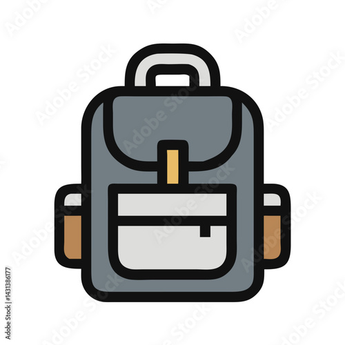 Stylish Backpack for School Travel and Everyday Use