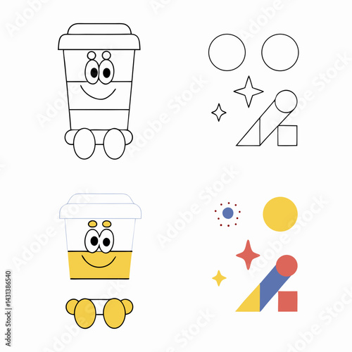 set of honey icons