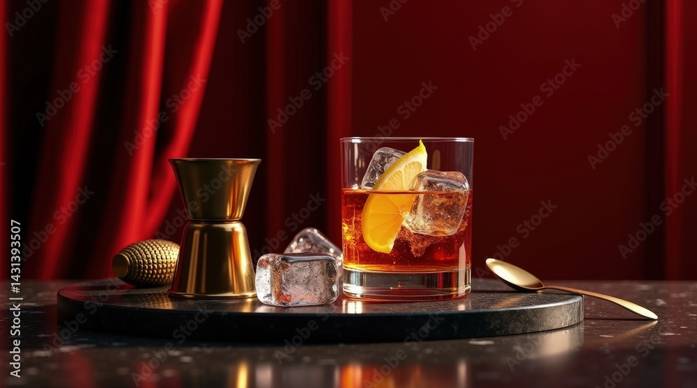 Fototapeta premium Restaurant interior ambiance display of decor