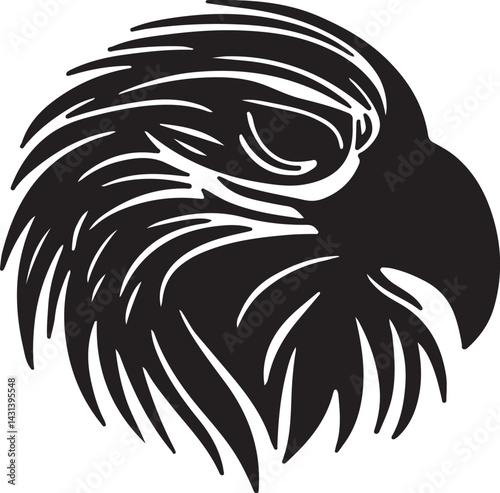 Wallpaper Mural Eagle   head simple icon. Vector ICON all icon Viktor.. Torontodigital.ca
