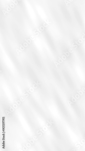 Soft White Gradient Background with Subtle Organic Motion. Abstract Minimal Texture Flowing in a Seamless Loop Evokes the Feeling of Silk, Satin, Milk, Clouds or Blurred Glass. Vertical Video. FL0124