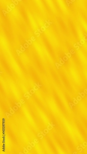 Golden Yellow Abstract Background with Soft Diagonal Motion. Vibrant Yellow Gradient with Smooth Light Transitions and Organic Flow. Seamless Loop for Social Media Visuals. Vertical Video. FL0123