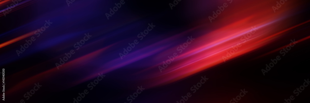 Naklejka premium Fiery Red and Pink Diagonal Light Streaks Background Texture. Vibrant glowing lines create energetic motion blur effect on dark backdrop. Abstract hot power design.