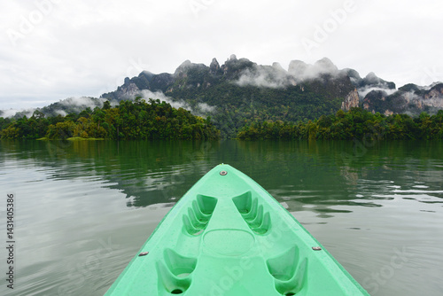 Canoeing at Khao Sok National Park