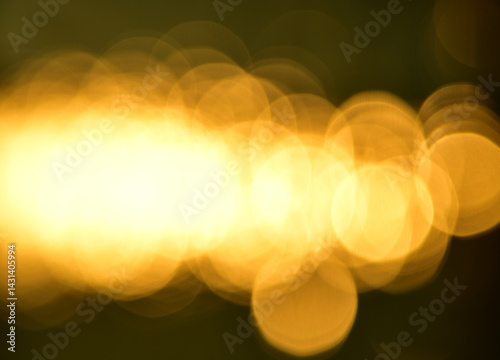 Defocused bokeh lights in blur night background