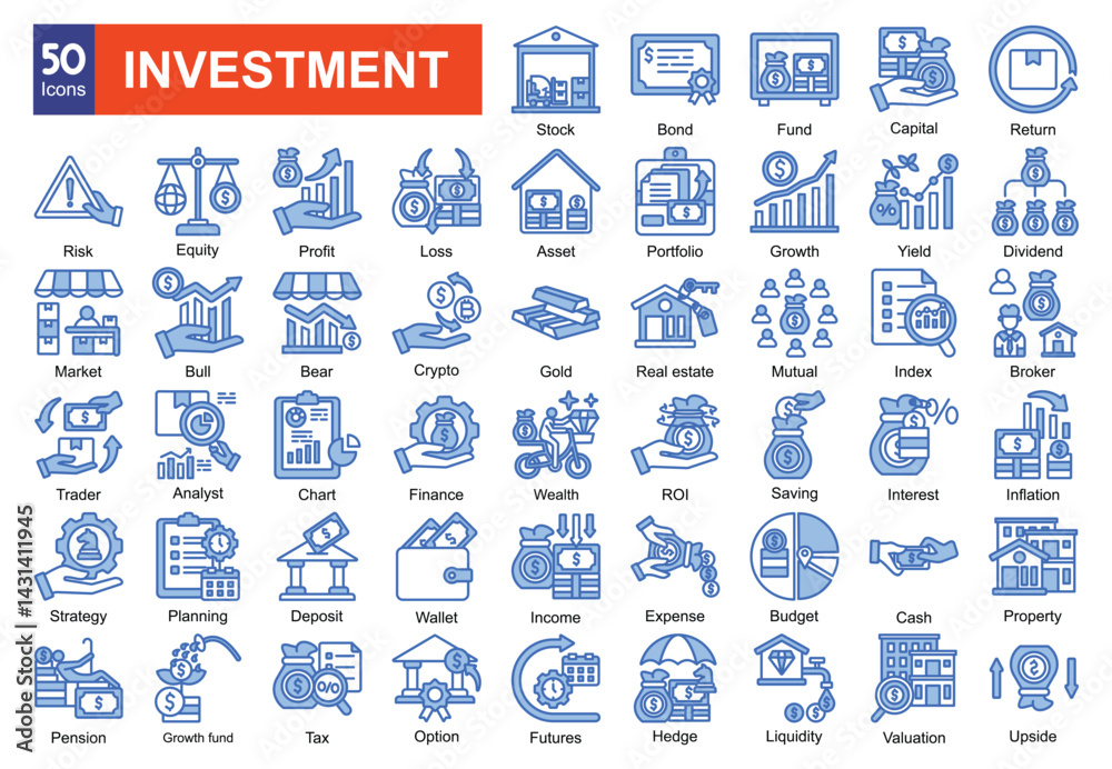 Fototapeta premium Investment