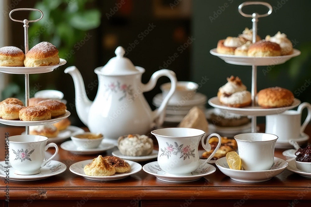 Fototapeta premium Afternoon Tea Treat