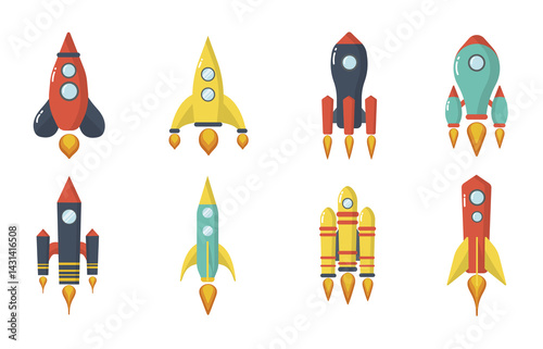png rocket cartoon spaceship with colourful vector clipart cute children animation bright galaxy fun adventure universe whimsical graphic creative educational printable

