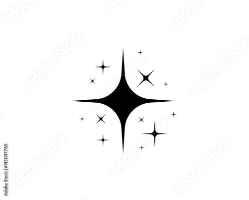 png icon star with christmas shining polygon vector shape magic sparkle sky falling night fantasy pattern decoration tree toy space symbol rating winning

