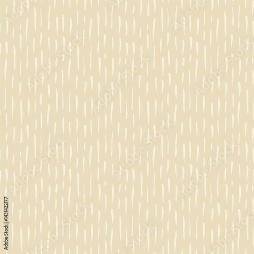 Hand drawn vintage beige white rough broken vertical lines vintage beige on light taupe brown