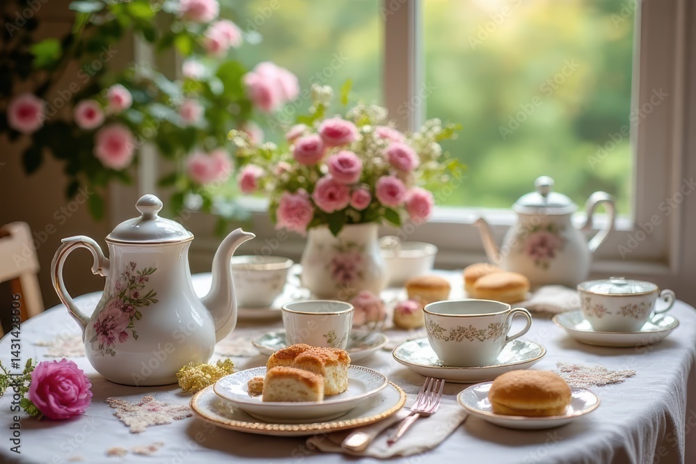 Tea Party in the Afternoon Tea Party in the Afternoon