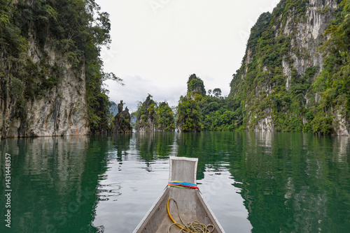 Khao Sam Kler at Ratchaprapa Dam photo
