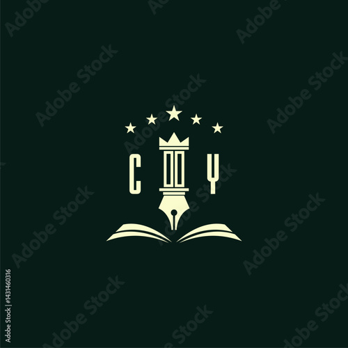 initials design modern legal attorney law firm lawyer advocate consultancy business logo vector