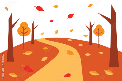 autumn-forest-path-with-falling-orange-and-red-lea 