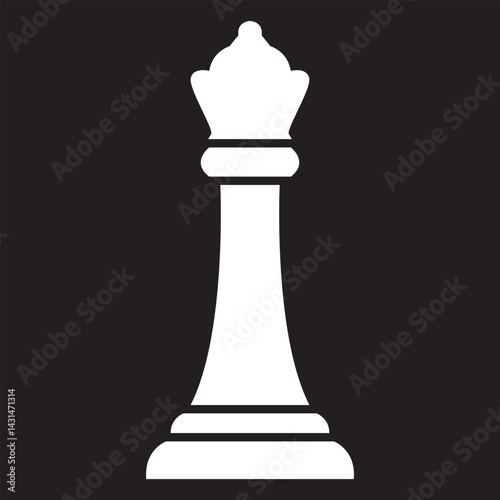 chess pawn - vector icon