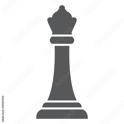 chess pawn - vector icon