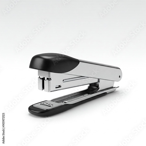 stapler on white background