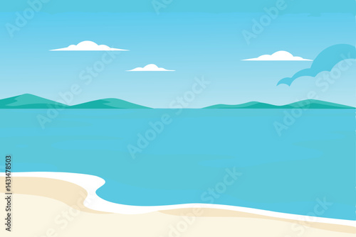 calm-tropical-ocean-with-crystal-clear-water-and-g.eps