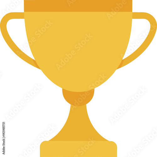 gold cup with a trophy