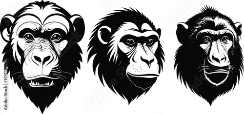 Primal Echo: Tribal Ape Trio