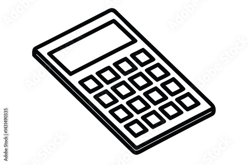  calculator vector illustration