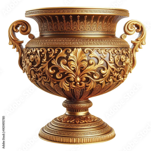 Golden Urn vector