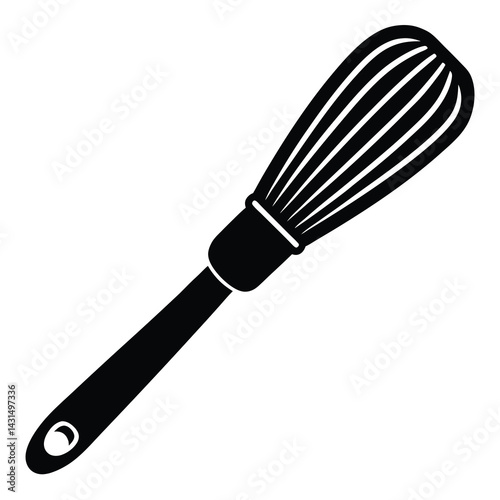 basting brush vector illustration