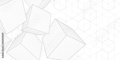 Engineering ideas and innovations. Technical drawing. Technological background . Vector illustration .