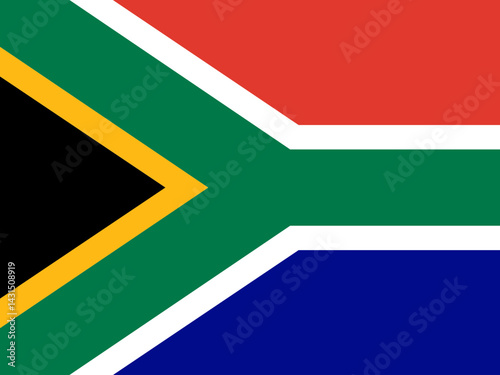South Africa National Flag 
