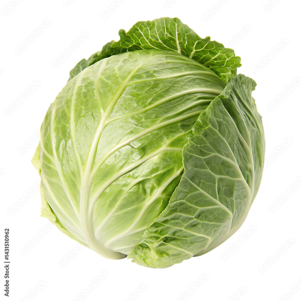 Cabbage isolated on a transparent background Cabbage isolated on a transparent background