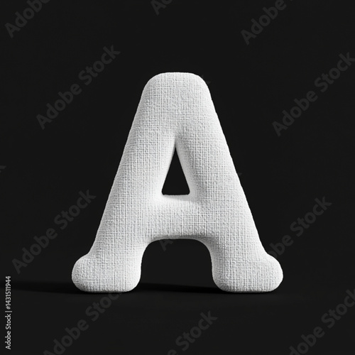 A als 3D-Objekt