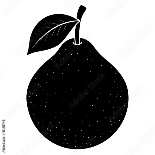 guava vector icon on white background