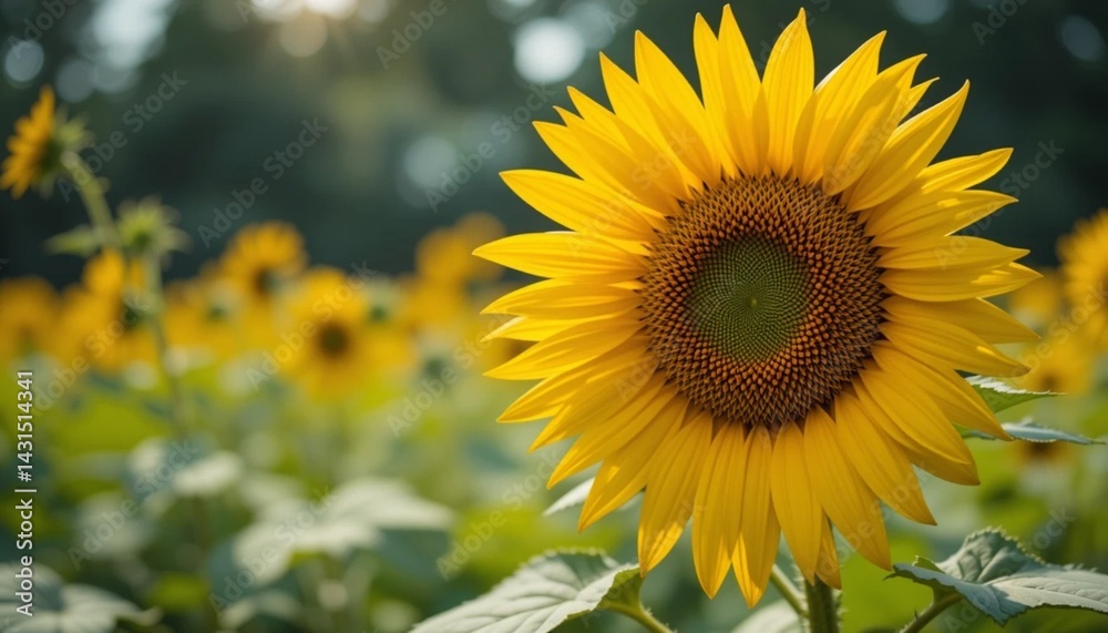 sunflower in the field sunflower in the field