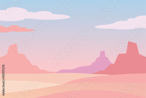 pastel-skies-over-desert-buttes--