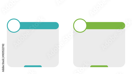 Current VS Future State infographic vector fully editable.
