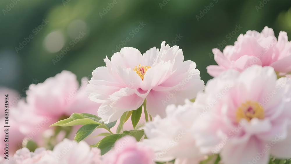 Peony flower Peony flower