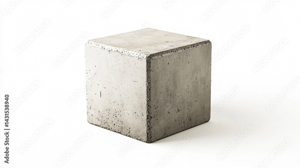 Simple Concrete Cube Block for Construction Projects Simple Concrete Cube Block for Construction Projects