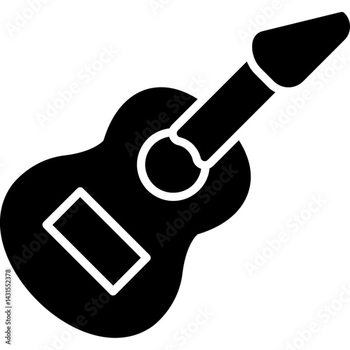 Guitar Citole Icon